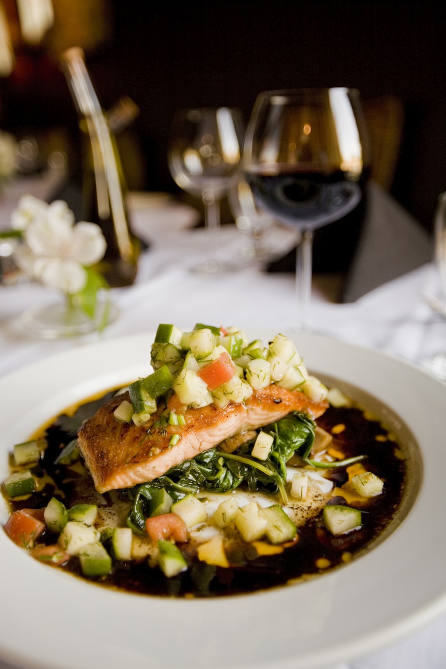 Omega-3 fish, twice a week.